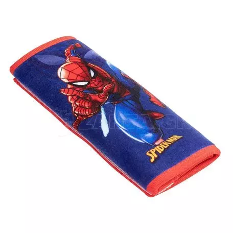 Μαξιλαράκι Ζώνης Ασφαλείας Marvel's Spider-Man Βελούδινο Μπλε-Κόκκινο 1 Τεμάχιο 