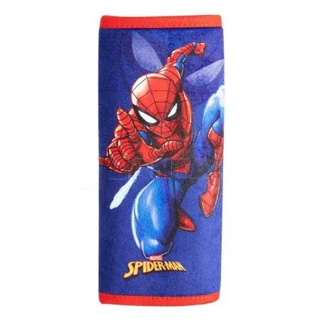 Μαξιλαράκι Ζώνης Ασφαλείας Marvel's Spider-Man Βελούδινο Μπλε-Κόκκινο 1 Τεμάχιο 