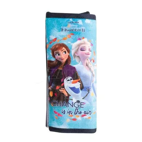 Μαξιλαράκι Ζώνης Ασφαλείας Frozen II  ''Change Is In The Air''  Βελούδινο Γαλάζιο 1 Τεμάχιο 
