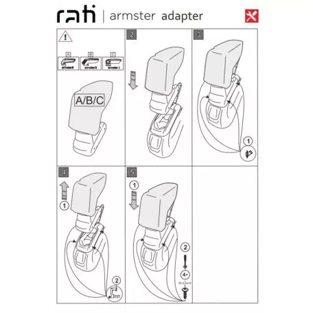 Βάση Τεμπέλη Ειδική Για Peugeot 301 2012+ / Citroen C-Elysee 12+ Armster Rati 1 Τεμάχιο 