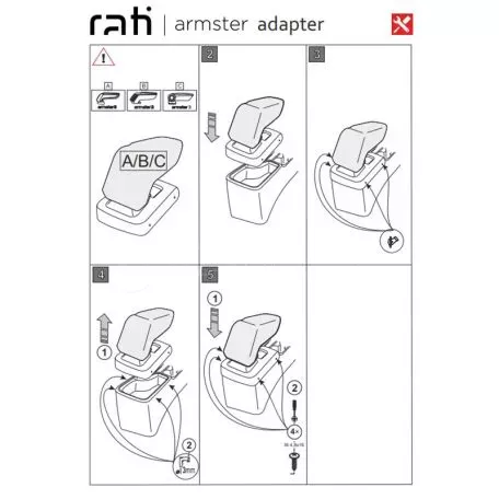 Βάση Τεμπέλη Ειδική Για Hyundai I30 17+ Armster Rati 1 Τεμάχιο 