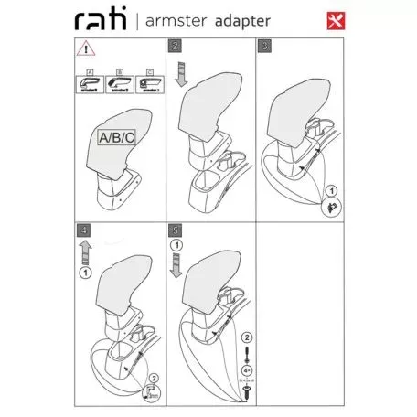 Βάση Τεμπέλη Ειδική Για Chevrolet Cobalt 12-21 Armster Rati 1 Τεμάχιο 