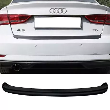 Προστατευτικό Πίσω Προφυλακτήρα Για Audi A3 8V 16-20 Sedan Από Abs Πλαστικό Μαύρο 