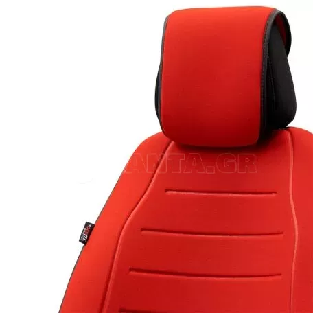 Πλατοκάθισμα Αυτοκινήτου Otom Active Line Ύφασμα Lacoste Ανάγλυφο Κόκκινο ACTL-104 1 Τεμάχιο 