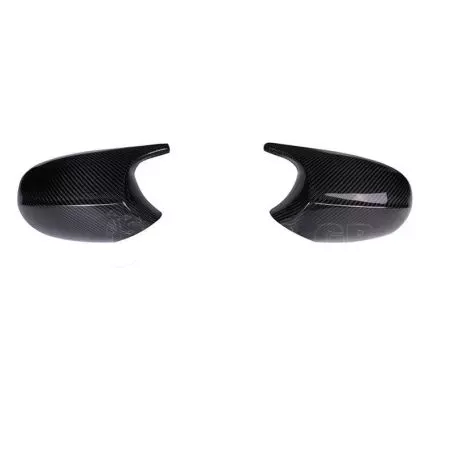 Καπάκια Καθρεφτών Για Bmw 1 E87/E81/E82/E88, 3 E90, E91 05-08 / E92, E93 06-10 M3/M4 Look Carbon Μαύρο 2 Τεμάχια 