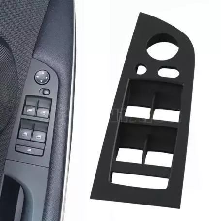 Πάνελ Διακοπτών Παραθύρων Για Bmw 3 E90 05-11 / E93 06-14 Εμπρός Αριστερά (οδηγού) Με Τρύπα Καθρέφτη Μαύρο 