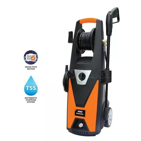 Πλυστικό Μηχάνημα Krausmann Υψηλής Πίεσης 1800W 110-165 Bar 57712 (5502) 