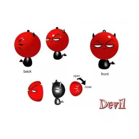 Αρωματικό Αυτοκινήτου Devil Wild Berry 1 Τεμάχιο 