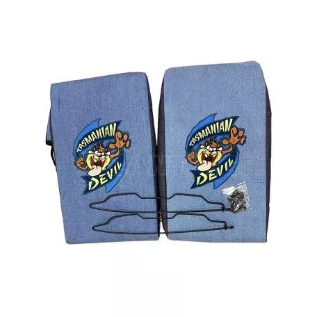 Πλατοκαθίσματα Μπροστινά Jean Tazmanian Devil Blue / Light Blue 2 Τεμάχια 2718229 