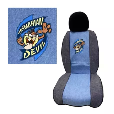 Πλατοκαθίσματα Μπροστινά Jean Tazmanian Devil Blue / Light Blue 2 Τεμάχια 2718229 