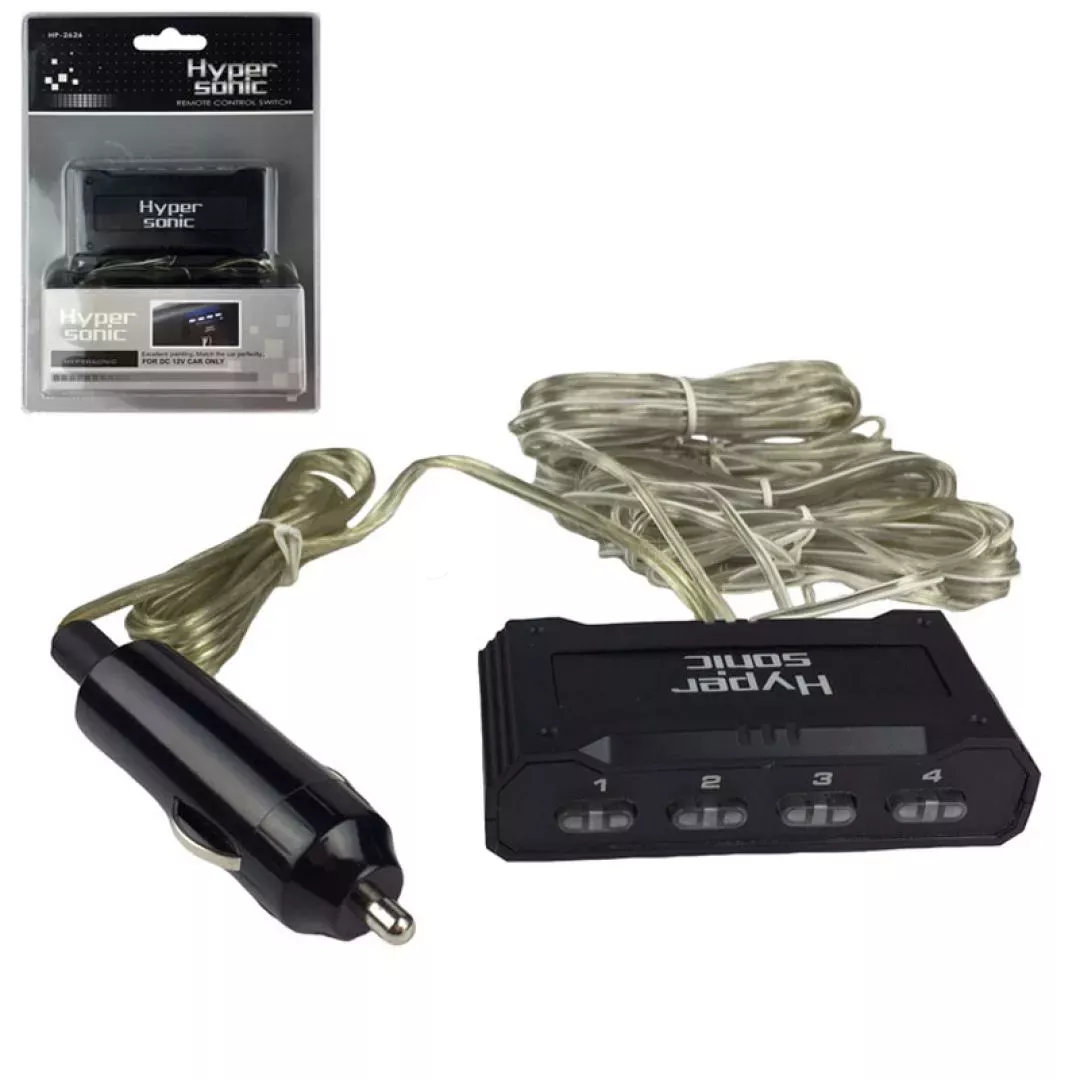 Remote Control Switch 12 Volt Hypersonic HP-2626 1 Τεμάχιο