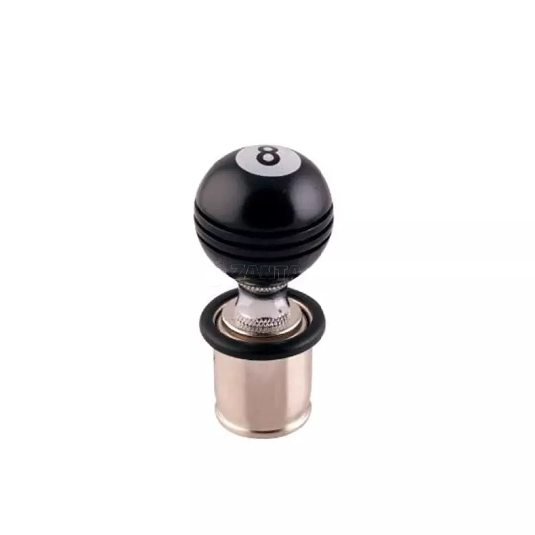 Αναπτήρας Αυτοκινήτου 12 Volt Race Sport "8 Ball" Μαύρος LGT7000