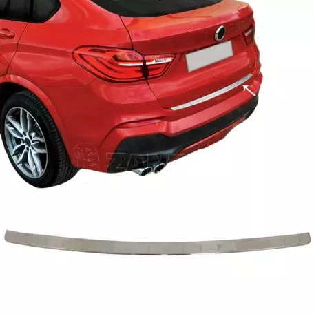 Προστατευτικό Πίσω Προφυλακτήρα Για Bmw X4 F26 14-18 Από Ανοξείδωτο Ατσάλι (Steel) 