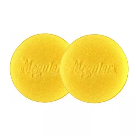Σφουγγάρια Γυαλίσματος Meguiar's Soft Top Applicator Pad Κίτρινο 10cm MG03070 2 Τεμάχια 
