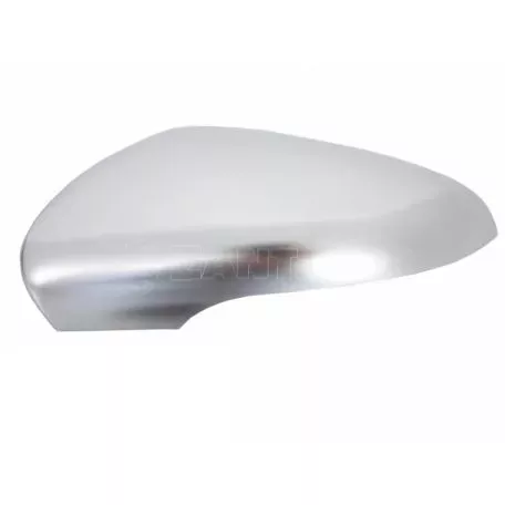 Καπάκια Καθρεφτών Για VW Golf VI (6) 08-12, Touran 10-15 Brushed Aluminium Πάνω-Κάτω Σετ 4 Τεμάχια 