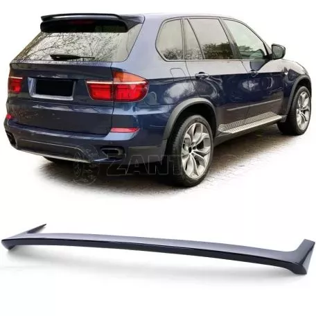 Αεροτομή Οροφής Για Bmw X5 E70 06-13 Από Abs Πλαστικό Βαμμένη Μαύρο Γυαλιστερό 