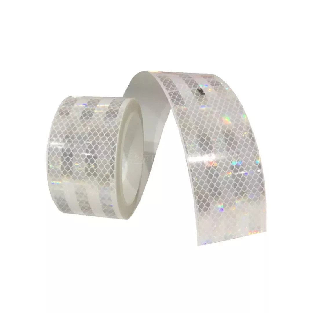 Αυτοκόλλητη Αντανακλαστική Ταινία 3D Diamond Grade (Λευκή) 3M 320 55mm x Τρέχον Μέτρο