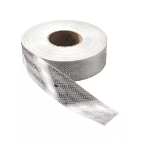 Αυτοκόλλητη Αντανακλαστική Ταινία 3D Diamond Grade (Λευκή) 3M 320 55mm x Τρέχον Μέτρο 