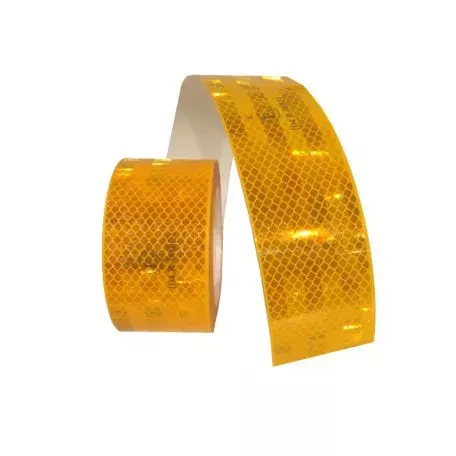 Αυτοκόλλητη Αντανακλαστική Ταινία 3D Diamond Grade ( Κίτρινο ) 3M 319 55mm x Τρέχον Μέτρο 