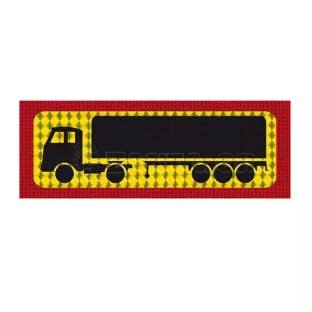 Πινακίδα Λαμαρίνα Φορτηγό Επικαθήμενο 47 x 20cm Π.Α.405 1 Τεμάχιο 