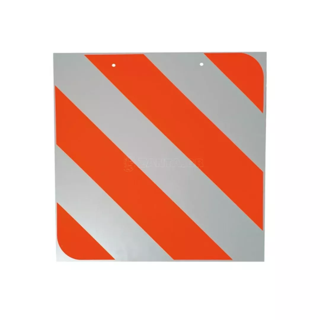 Πινακίδα Σήμανσης PVC Ριγωτή 50 x 50cm Π.Α.413 1 Τεμάχιο