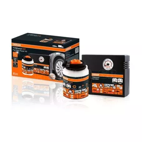 Κομπρεσέρ -  Κομφλέρ Αέρος Αυτοκινήτου  Osram TYREseal Kit 12V 450ml OTSK4 