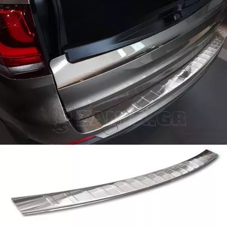 Προστατευτικό Πίσω Προφυλακτήρα Για Bmw X5 F15 13-18 Από Ανοξείδωτο Ατσάλι (Steel) 