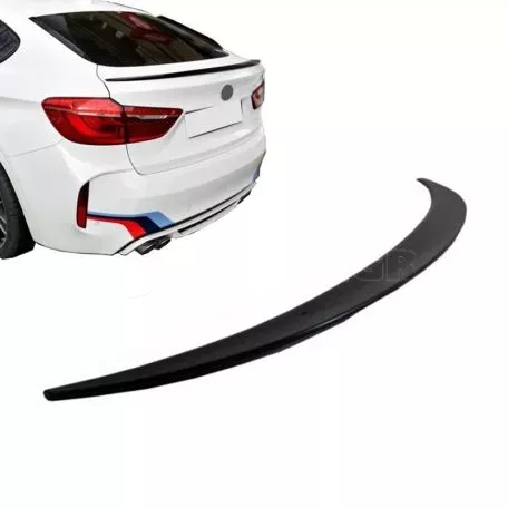 Αεροτομή Πορτ Παγκάζ Για Bmw X6 F16 15-19 M-Performance Look Γυαλιστερό Μαύρο Από Abs Πλαστικό 