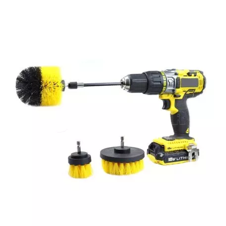 Βούρτσες Καθαρισμού / Drill Brush Set 4 Τεμαχίων DBS-01 