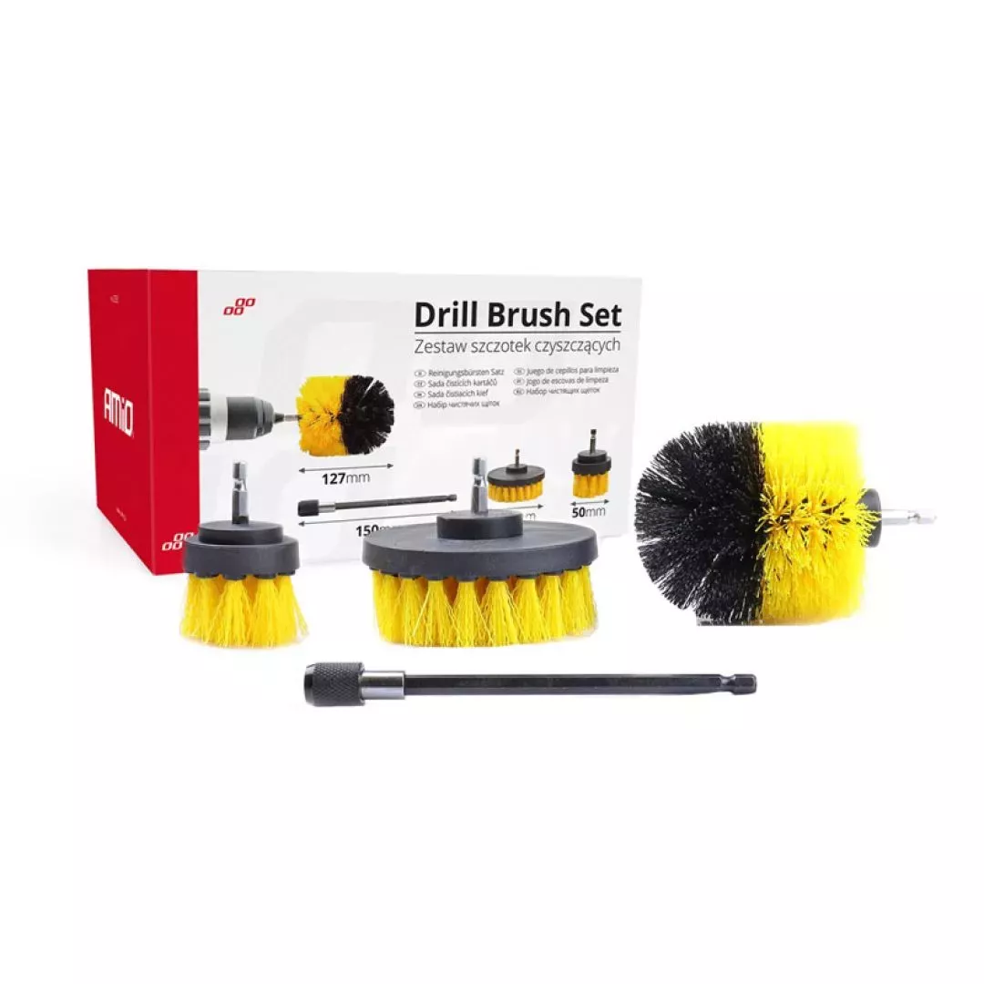 Βούρτσες Καθαρισμού / Drill Brush Set 4 Τεμαχίων DBS-01