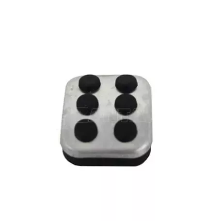 Πεντάλ Αλουμινίου Κουμπωτά Και Footrest Για Mercedes-Benz W204 07-14 / W211 02-09 / GLK 08-15 Μη Αυτόματο Σετ 5 Τεμάχια KPMB02 