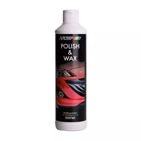 Αλοιφή Κερί Για όλα τα Χρώματα Polish & Wax Motip 500ml 000740 
