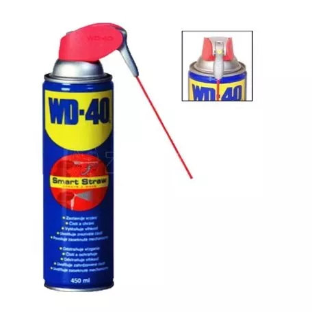 Σπρέι Αντισκωριακό - Λιπαντικό Smart Straw WD-40 450ml 