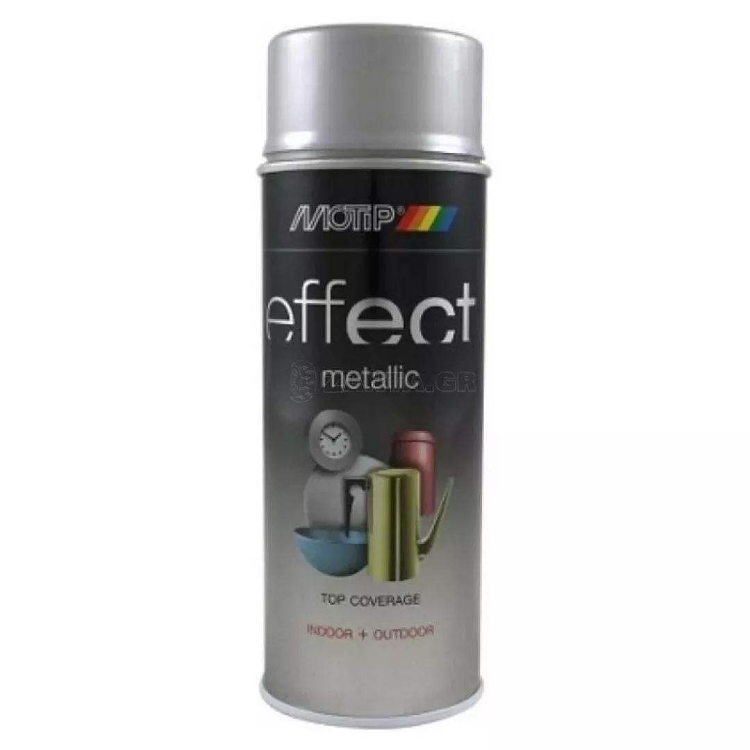 Σπρέι Βαφής Αλουμινίου Μεταλλικό Motip Effect 302502 400ml