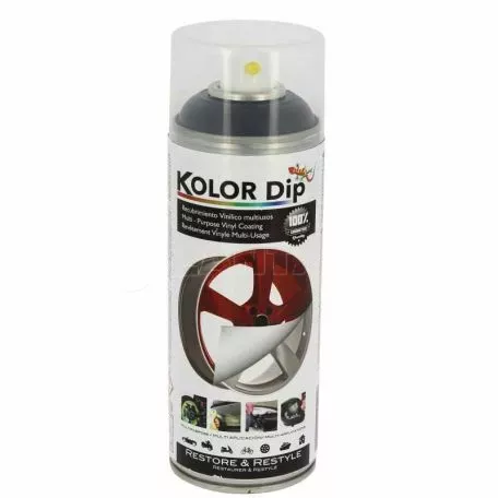 Επικάλυψη Βινυλίου Ανθρακί (Gun Metal) Kolor Dip 400ml 1 Τεμάχιο 