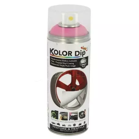 Επικάλυψη Βινυλίου Ροζ Kolor Dip 400ml 1 Τεμάχιο 