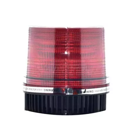 Φάρος Ασφαλείας Αυτοκινήτου Μαγνητικός Led 12V /24V 10,5x11.5cm Κόκκινος 