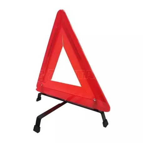 Τρίγωνο Ασφαλείας Αυτοκινήτου Γερμανίας 43cm Με Μεταλλική Βάση Σε Πλαστική Θήκη 