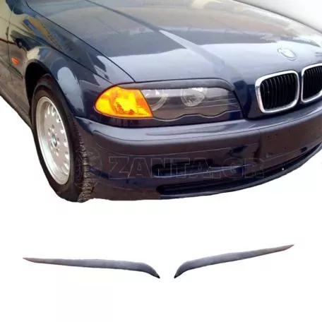 Φρυδάκια Μπροστινών Φαναριών Για Bmw 3 E46 Coupe 99-02 2 Τεμάχια 