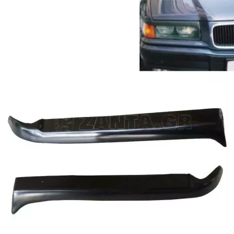 Φρυδάκια Μπροστινών Φαναριών Για Bmw 3 E36 90-99 Έως Το Φλας 2 Τεμάχια 