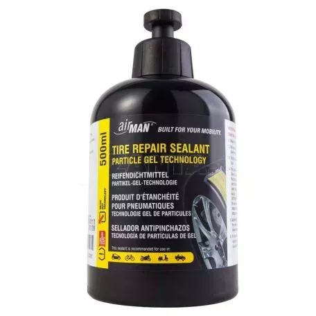 Σφραγιστικό Ελαστικών Ανταλλακτικό 500ml AirMan 62-069 Για Όλα Τα Κομφλέρ 