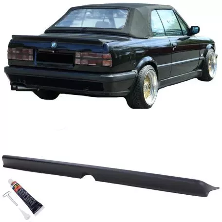 Αεροτομή Πορτ Παγκάζ Για Bmw 3 E30 82-94 M-Tech 1 Look Lipspoiler Από Abs Πλαστικό 