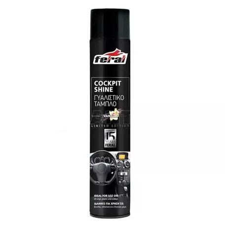 Γυαλιστικό Ταμπλό Με Άρωμα Βανίλιας Feral 750ml 