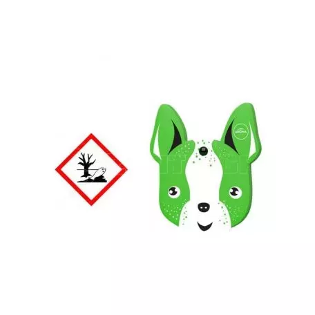 Αρωματικό Αυτοκινήτου Κρεμαστό Dog Fancy Green Aroma Με Άρωμα Πράσινο Μήλο 