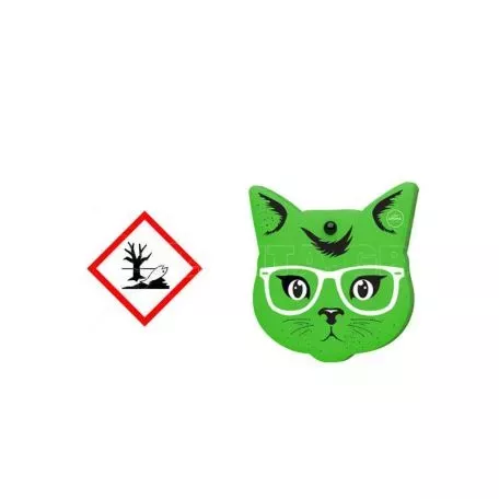 Αρωματικό Αυτοκινήτου Κρεμαστό Cat  Aroma Με Άρωμα Πράσινο Μήλο 