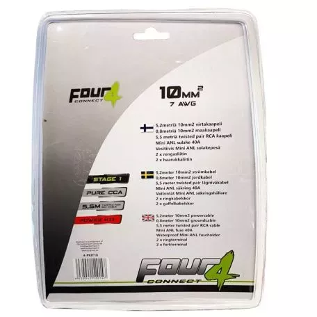 Κιτ Καλωδίων Ήχου BG 4PKIT10 4Connect 7GZA 