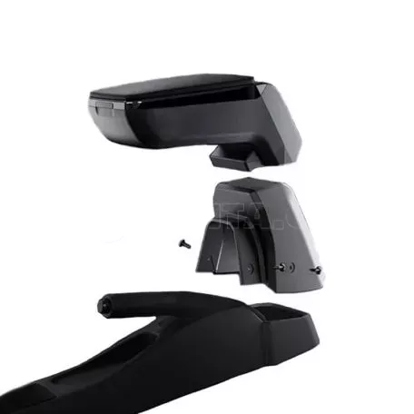 Κονσόλα Χειροφρένου Τεμπέλης Armster S Για Skoda Octavia Mk1 1997-2009 Μαύρο Χρώμα 