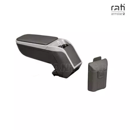 Κονσόλα Χειροφρένου Τεμπέλης Armster 2 Για Suzuki Swift 2010-2017 Ασημί Χρώμα 