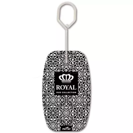 Αρωματικό Αυτοκινήτου Κρεμαστό Feral Royal Collection Black Oud 