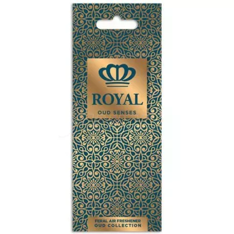 Αρωματικό Αυτοκινήτου Κρεμαστό Feral Royal Collection Oud Senses 